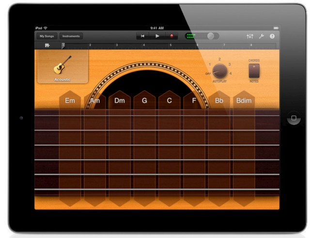 How to connect a guitar to garageband ipad